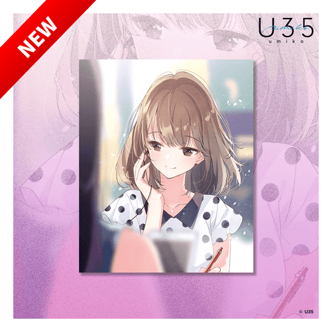 U35アクリルアート（クリア）「カフェタイム」 - OFFICIAL STORE